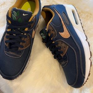 Nike Air Max 90 SE Obsidian Blue Wheat Coconut Milk DD0385-400 Men’s Size 11